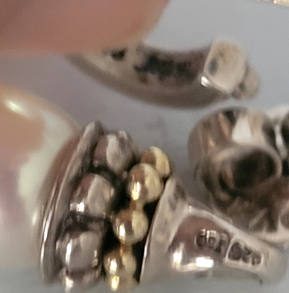 LAGOS Two-Tone Cultured Pearl Drop Earrings - Picture 8 of 9